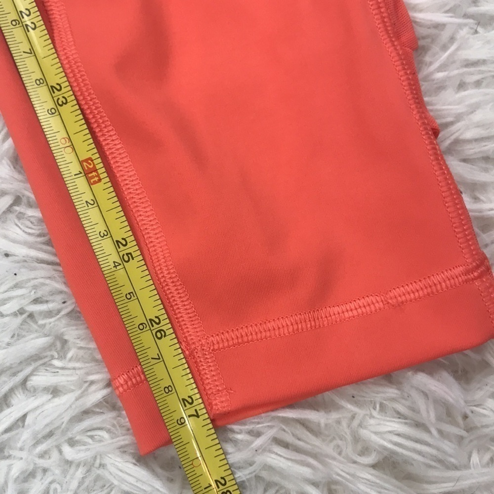 Lululemon Rise & Flow Tights Bright Orange - Picture 4 of 9
